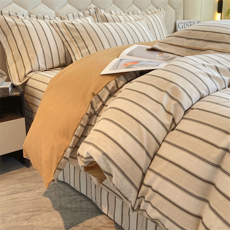 100% polyester mikrofiber trykte sett