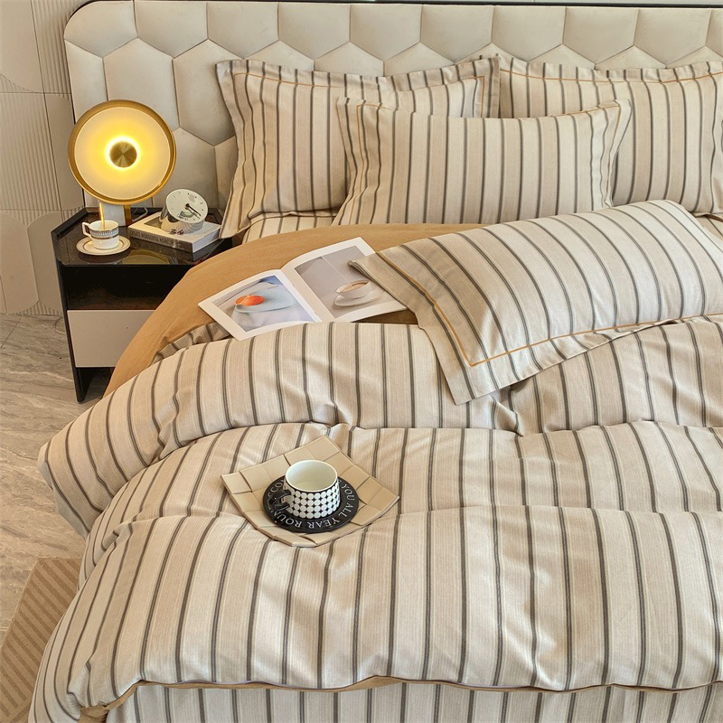 100% polyester mikrofiber trykte sett