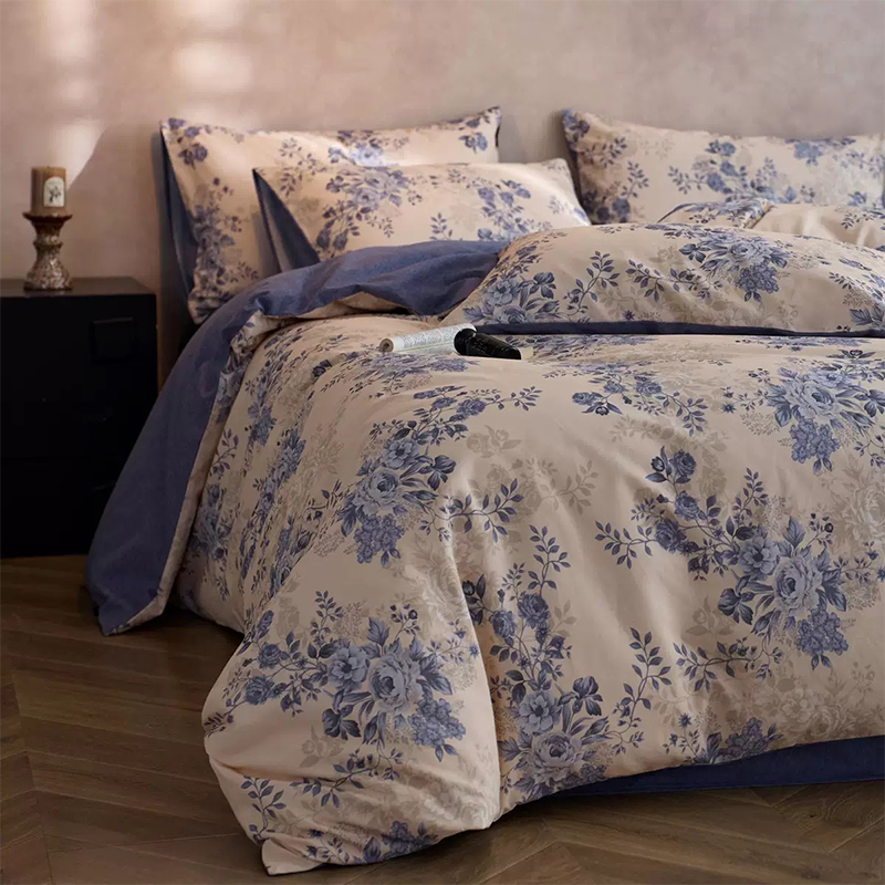 Ultra myk 100% polyester mikrofiber trykt sengetøy sett