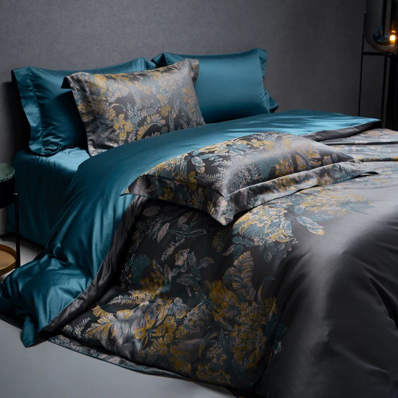 Ultra myk 100% polyester mikrofiber trykt sengetøy sett